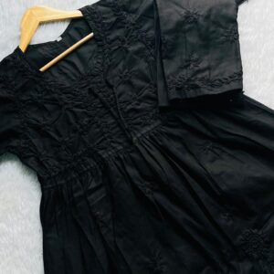 Aliyah Short Gown Cord Set Black