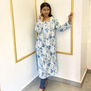 Farah Mal Printed Kurti Full 2