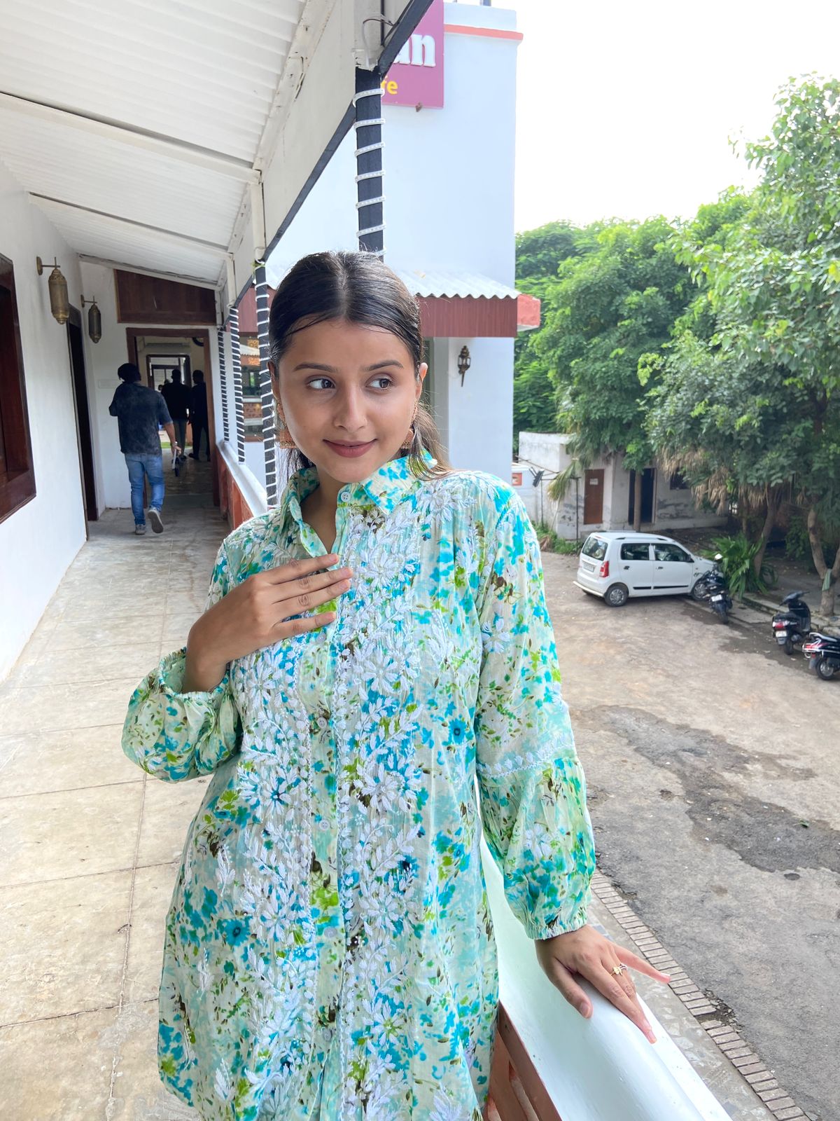 Sahar Printed Cord Set Full