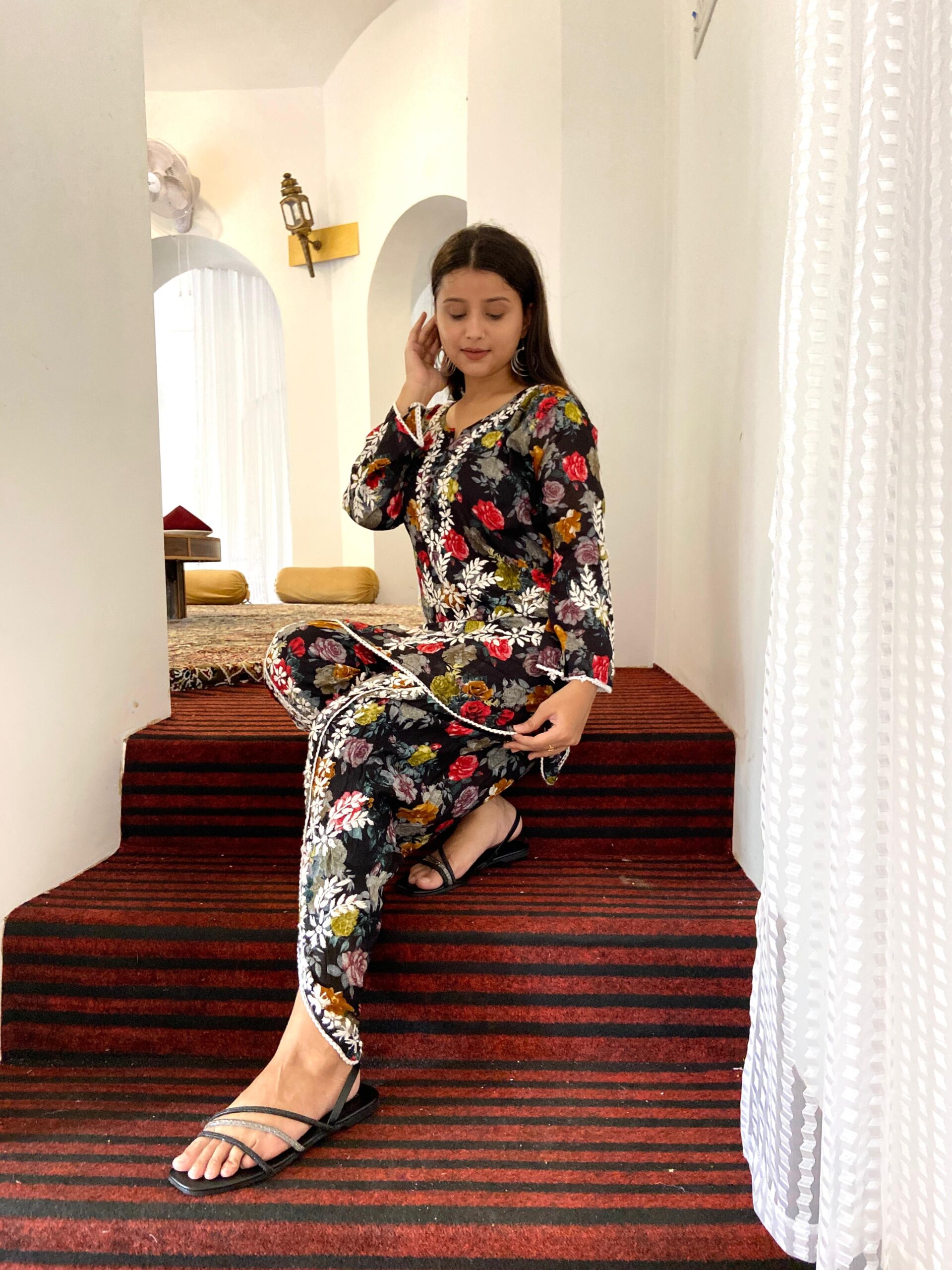 Zareen Dhoti Cord Set Full - 3