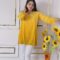 Zara Rayon Short Kurti Yellow